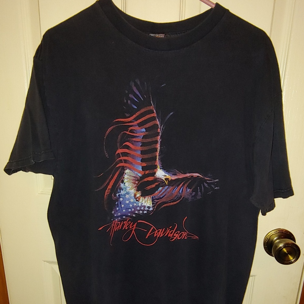 Mens Size XL Harley Davidson Short Sleeve Shirt